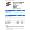 thumbnail image 2 of Rear Coil Spring Set - Compatible with 1967 - 1970, 1972 - 1976 Ford Thunderbird 1968 1969 1973 1974 1975, 2 of 2