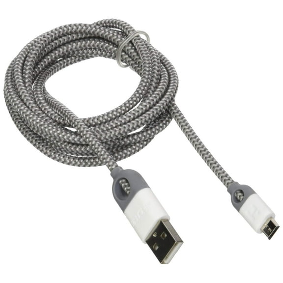 Ihome Micro Usb Cable For Universal/Smartphones White