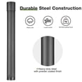 thumbnail image 4 of Yescom Sun Shade Sail Extension Pole 2Ft Powder Coated Steel Replacement Pole 2 3/8'' Diameter Stand Steel Yard Black, 4 of 7