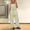 thumbnail image 2 of Womens Jumpsuits Casual Spaghetti Strap Jumpsuit Plus Size Square Neck Sleeveless Jumpsuit Boho Floral Romper Jumpsuit My orders, 2 of 6