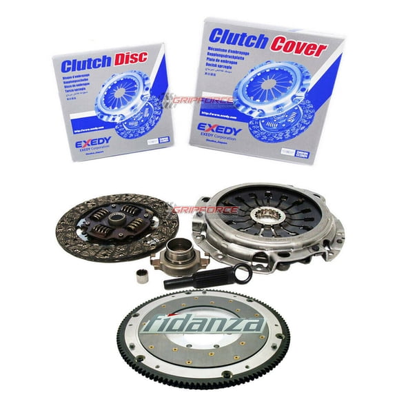 EXEDY CLUTCH KIT+FIDANZA ALUMINUM FLYWHEEL FITS 93-99 MAZDA RX7 RX-7 13B-REW FD