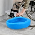 thumbnail image 1 of Raindrops Portable Urinal Smooth Pan Design Seat for Pregnant Women 1Set, 1 of 6