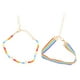 thumbnail image 1 of 2 piezas de pulseras arcoiris pulseras de orgullo ajustable para una pareja, 1 of 6