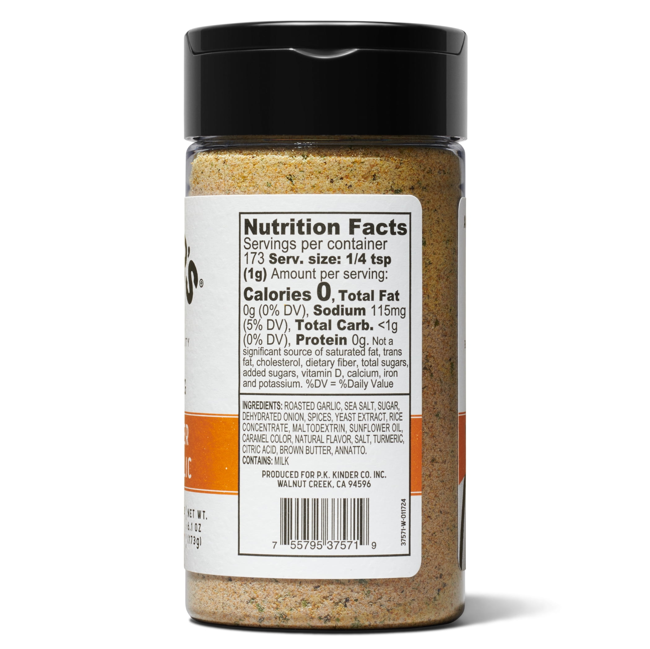 Kinder's Brown Butter Roasted Garlic Seasoning, 6.1 oz