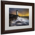 thumbnail image 2 of Trademark Fine Art "Light of the Year in Brittany" Canvas Art by Mathieu Rivrin, White Matte, Wood Frame, 2 of 4