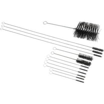 Speedway Motors Engine Cleaning Brush Kit Includes 12 Multi-Size Brushes Ranging from 1/4 Inch to 5 Inch Diameter, Ideal for Engine Maintenance, Detailing, and Race Car Cleaning