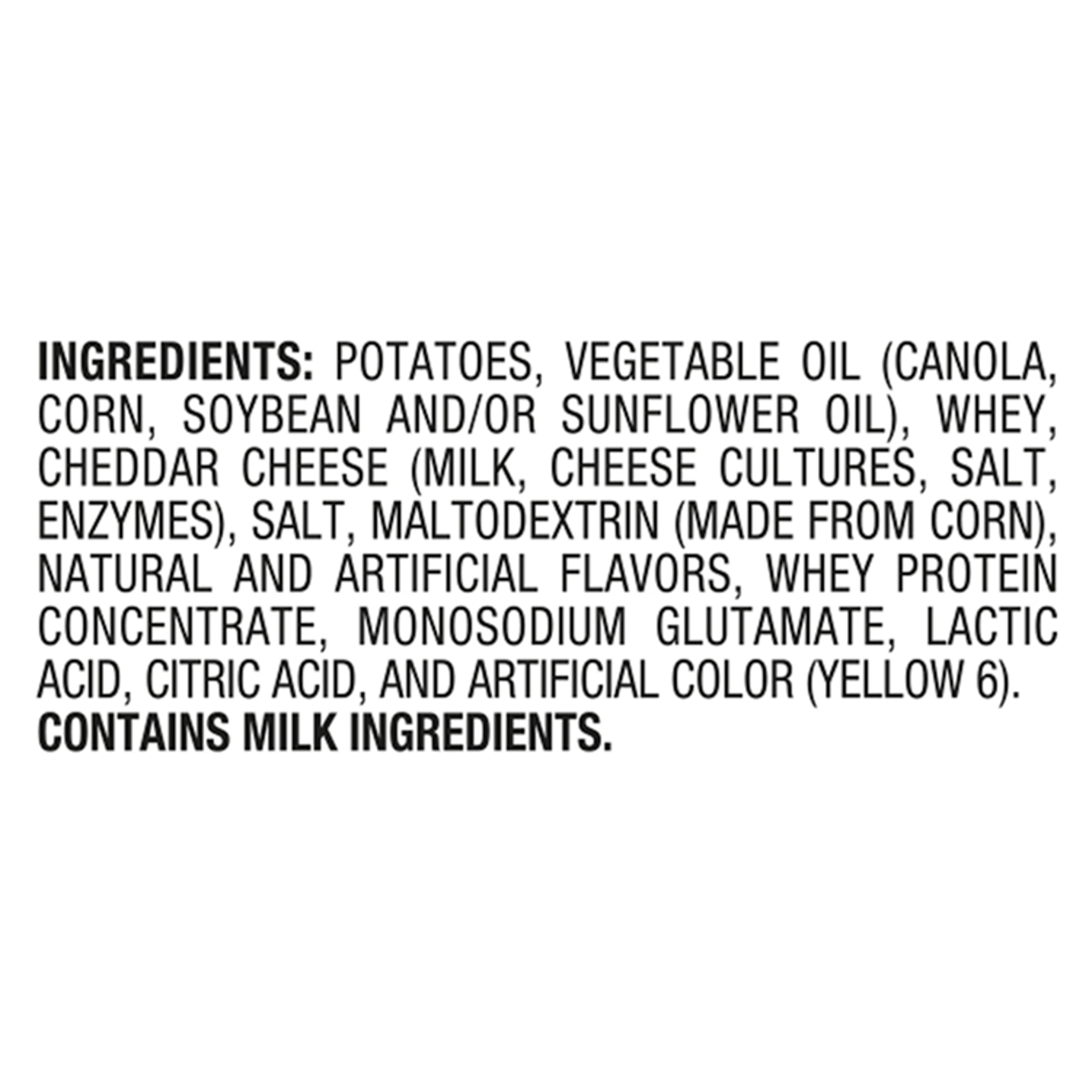 Lay's Cheetos Cheese Flavored Potato Chips, 2.625oz Single Pack