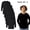Black 6 Pcs, variant on Gildan Heavy Cotton Youth Long Sleeve T-Shirt - Long Sleeve Tee Youth - Bulk Tee | 100% Cotton | Royal | Size XS - Pack of 6