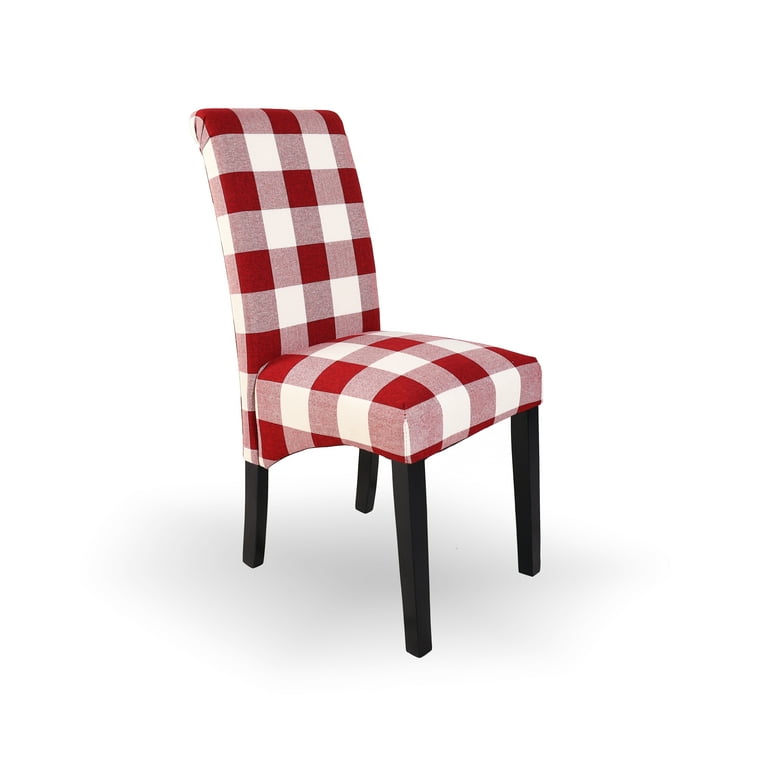 Plaid parsons chairs hot sale