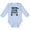 AE-Light Blue, variant on Inktastic Mom's Gym Buddy Fitness Workout Boys or Girls Long Sleeve Baby Bodysuit