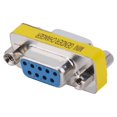 thumbnail image 4 of 2 uds DB9 adaptador hembra a hembra cambiador de género acoplador Serial RS232, 4 of 6