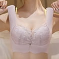 thumbnail image 4 of Censtreet Women's Push-Up Anti-Sagging Underwear,Comfortable Breast-Control Vest Bras,Lace Bra without Steel Ring, 4 of 4