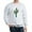 Ash Gray, variant on CafePress - Lighted Cactus Sweatshirt - Crew Neck Sweatshirt