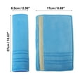 thumbnail image 5 of Motoforti 2 Pcs Microfiber Car Shoulder Seatbelt Pad Covers Universal Blue 27x6.5cm, 5 of 7