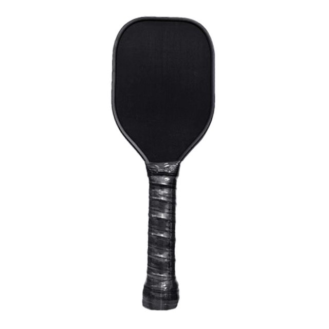 Professional Pickleballs Paddle Pickleballs Practice Paddles with Long Handle and Frosted Surfaces for Improved Training brown handle