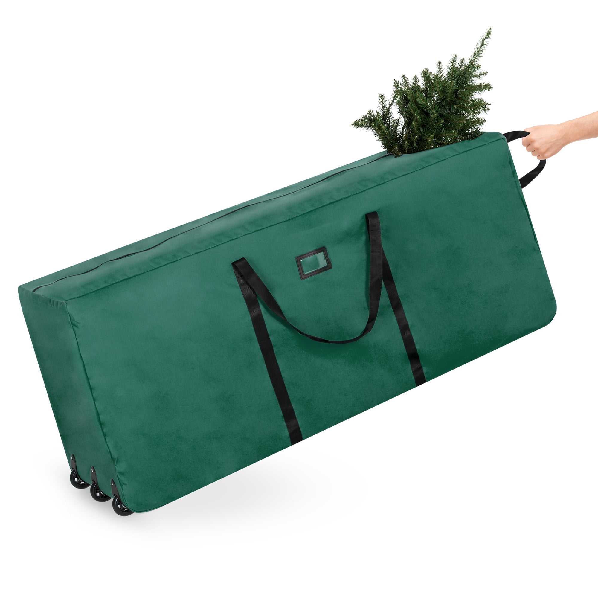 Best Choice Products Rolling Duffle Holiday Decoration Storage Bag 