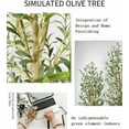 thumbnail image 5 of ShadeMart 83" Tall Artificial Olive Tree with Realistic Leaves and Olives, Fake Olive Trees Artificial Indoor, Realistic Large Olive Plants for Indoor Outdoor Office Décor - Pot Style 03, 5 of 7