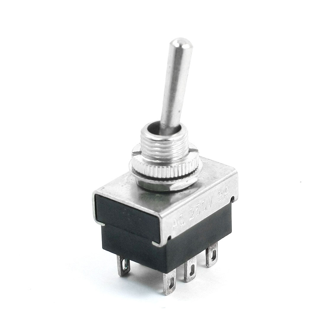 6mm Panel Mount DPDT ON/OFF 2 Position Power Toggle Switch 250V 3A KN4 Walmart Canada