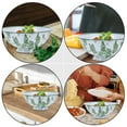 thumbnail image 2 of 2Pcs Vintage Enamel Rice Bowls Practical Ramen Storage Bowls Enamel Tableware, 2 of 9