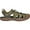 Dark Olive / Taupe, variant on KEEN Men's SOLR Performance Quick Dry Non Slip Water Sandals