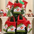 thumbnail image 7 of Wzzjkit Christmas Gift Bags Medium Size, Reusable Non-Woven Christmas Tote Bags with Handles, Candy Bag Ideal for Holiday Gifts Wrap/Party Favor Supplies, 7 of 7