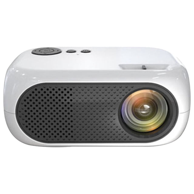 Mini Projector Home Projector (U.S. Specifications) Led Portable Mini Projector Hd 1080P Projector U Disk Plug-In Card, Home Hd Projector Led Projector Hd Mini