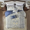 thumbnail image 4 of Harbor House Cotton 6 Pcs Comforter Set with Multi Finish HH10-1801, 4 of 5