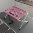 thumbnail image 4 of Pet Grooming Hammock with Stand Iron Tube Frame Mesh Bath Support Rectangular Wash Station, Detachable Foldable Pet Shower Helper for Small Medium Dog Cat Nail Trimming Ear Cleaning Bathing Care, 4 of 6