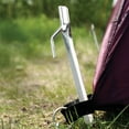thumbnail image 6 of Coghlan's Steel 12" Tent Stake, 4 Pieces, Heavy-Duty Plated Steel for Hard Ground, Tent Camping, 6 of 6