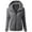 Grey, variant on Luogg Women Hooded Sweater Coat Winter Warm Wool Zipper Coat Coat Outwear Lightweight Open Front Cardigan Women