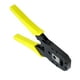 thumbnail image 5 of Alicates para cables de red, herramienta de crimpado de red, de cables para cortar y pelar Ethernet 4p6p8p amarillo, 5 of 8