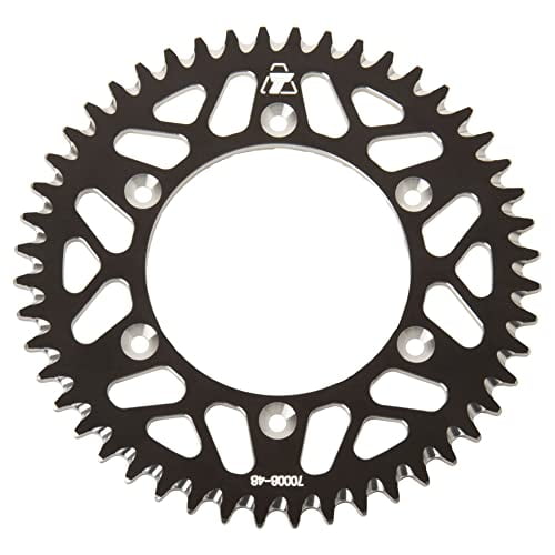 Tusk Rear Aluminum Sprocket 48 Tooth Black for Ktm 400 Lc4-Exc 1993-1995,1997