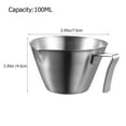 Espresso Cup Metal Measuring Cups Coffee Mugs Coffee Measure Cup