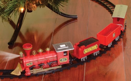 christmas train sets at walmart