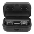 thumbnail image 1 of Auriculares con traductor Bluetooth, 144 idiomas, estéreo de alta fidelidad, inalámbricos, con pantalla digital, linterna, color negro, 1 of 12
