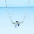 thumbnail image 5 of BONZEUS 925 Sterling Silver Luminous Firefly & Heart Pendant Necklace for Women - 45cm, 5 of 24