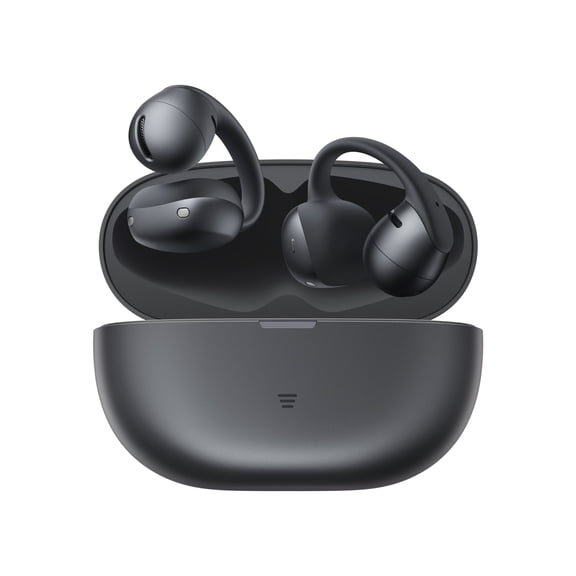 New SHOKZ OpenDots Air-Open-Ear Headphones,Clip-On Earbuds-Wireless Bluetooth Earbuds with Microphone,Balanced Sound-Secure&Comfortable Fit-IP55 Water Resistant-36 Hrs Playtime