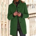 thumbnail image 4 of IMENGL Solid wool corduroy flannel jacket, Green 3XL, Size 3XL, 4 of 5