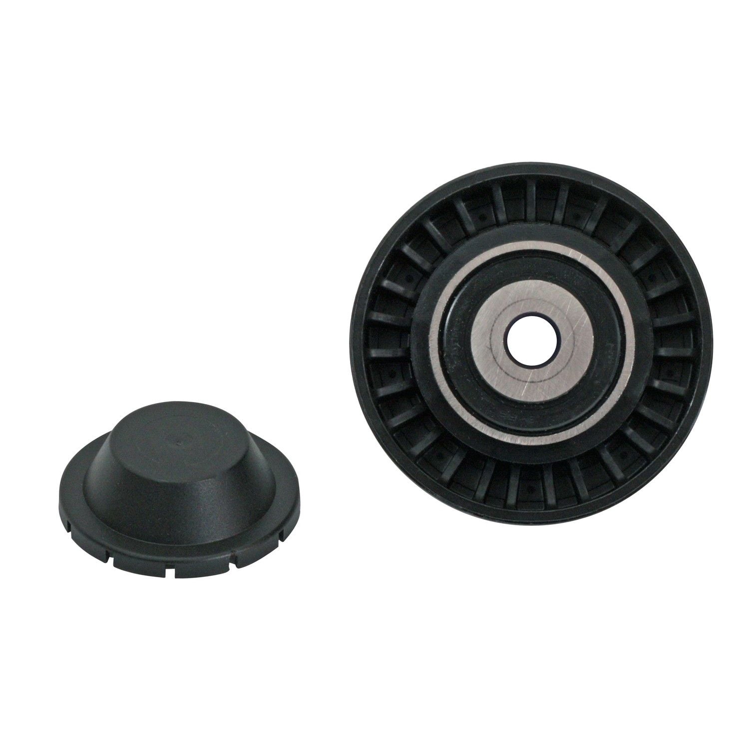 Litens Accessory Belt Drive Idler Pulley - Original Equipment Quality Fits select: 1999-2004 VOLKSWAGEN JETTA, 1998-2004 VOLKSWAGEN NEW BEETLE