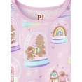 thumbnail image 2 of The Children's Place Girls Mommy & Me Matching Family Gingerbread Snow Globe Snug Fit Cotton Pajamas, Sizes 4-16, 2 of 4
