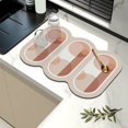 AQJW Dish Drying Mat HeatResistant NonSlip Protects Countertop