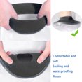 thumbnail image 3 of Qarigey Adultos ducha impermeable manga hogar rodilla pierna yeso cubierta transparente vendaje Protector hermético reutilizable Accesorios Ayudas para vestirse con gancho de botón, 3 of 6