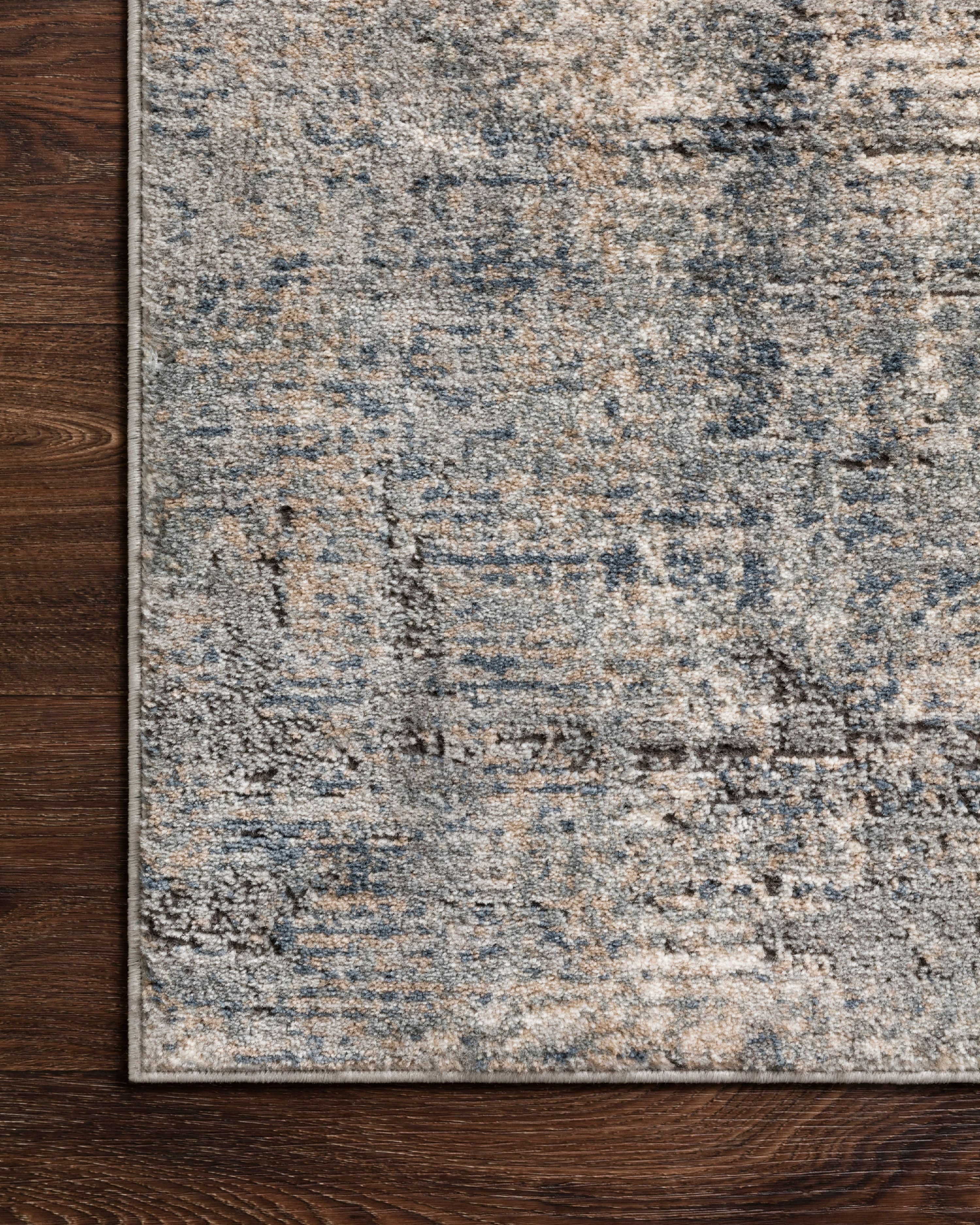 Loloi Teagan Denim / Slate 2'-8" x 13' Runner Rug