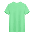 thumbnail image 2 of Laurence Trade Pack of 2 Unisex T-Shirts, Classic Heavyweight Cotton Crewneck Tee, Roomy Fit, Ideal for Leisure Activities Green, 2 of 6