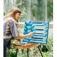 thumbnail image 6 of Casewin Artist Fan Paint Brushes Set 9pcs - Soft Anti-Shedding Nylon Hair Wood Long Handle Paint Brush Set for Acrylic Watercolor Oil Gouche Painting, 6 of 8