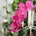 thumbnail image 2 of Efavormart 2PCS 40" Tall Fushia Silk Orchid Stems Artificial Flower Stem Real Touch Flower For Wedding Decorations, 2 of 11