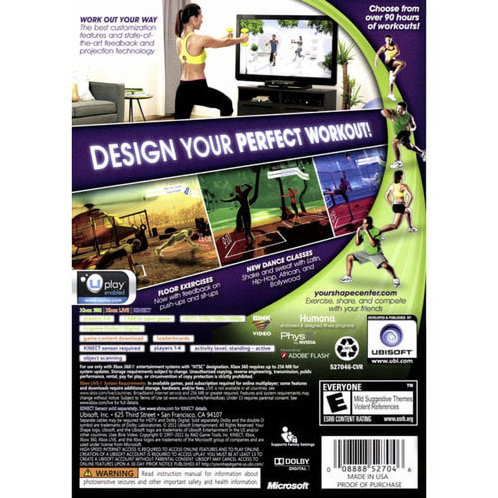 Ubisoft Your Shape Fitness Evolved 2012 (Xbox 360) - image 2 of 6