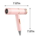 Ionic Hair Dryer,Hair Dryer With Diffuser,Portable Lightweight Blow