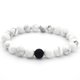 thumbnail image 4 of Pulsera elástica para mujer con piedras naturales, pulsera con cuentas de 8 mm para hombre, 4 of 5