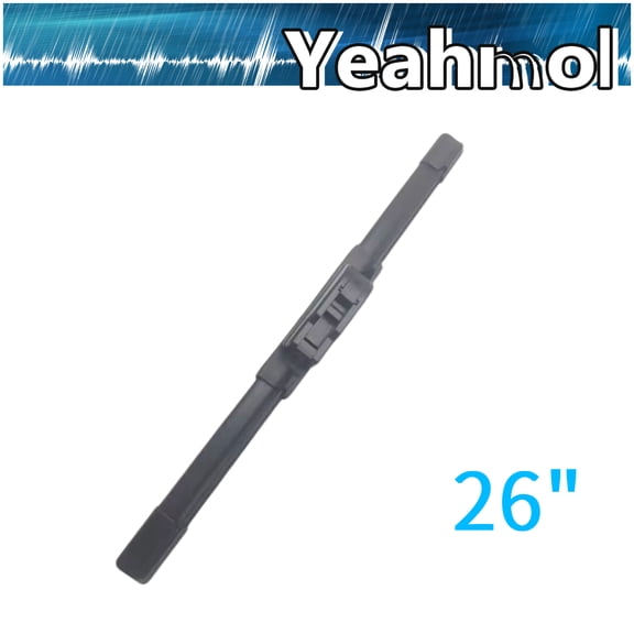 Yeahmol Hybrid Wiper Blades 26 inches J Hook 26" Windshield Wiper Blade (Set of 1), Y310B4L6B